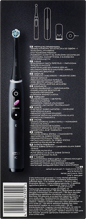 Elektrische Zahnbürste schwarz - Oral-B iO Series 8 — Bild N3