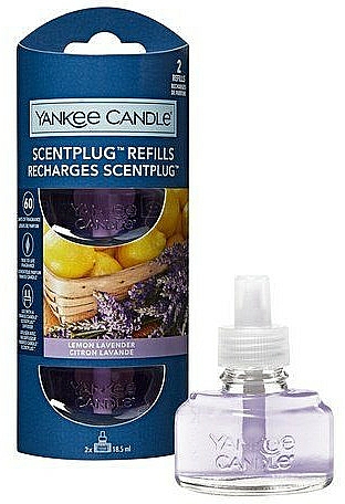 Nachfüllpack für elektrische Aromalampe Lemon Lavender - Yankee Candle Lemon Lavender Refill Scent Plug — Bild N1