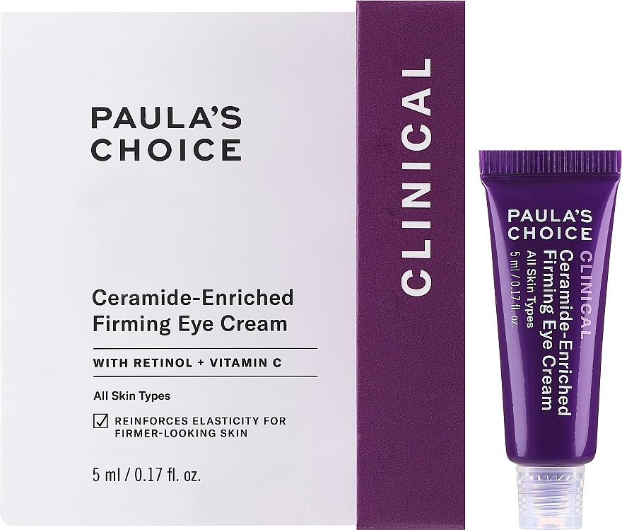 Paula's Choice Clinical Ceramide-Enriched Firming Eye Cream Travel Size - Augencreme mit Ceramiden — Bild N1