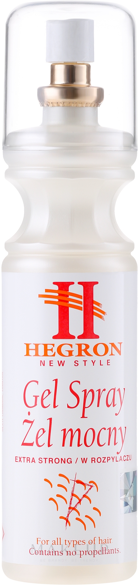 Haargel-Spray Extra starker Halt - Tenex Hegron Gel Spray Extra Strong — Bild 150 ml