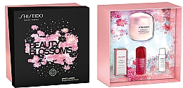 Düfte, Parfümerie und Kosmetik Gesichtspflegeset - Shiseido White Lucent Beauty Blossoms Holiday Kit (Gesichtscreme 50ml + Gesichtsschaum 5ml + Weichmacher 7ml + Konzentrat 10ml)