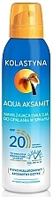 Düfte, Parfümerie und Kosmetik Feuchtigkeitsspendendes Bräunungsspray SPF 20 - Kolastyna Aqua Aksamit SPF 20