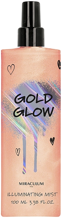 Spray für Gesicht und Körper - Miraculum Gold Glow — Bild N1