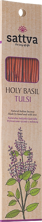 Räucherstäbchen Holy Basil - Sattva Holy Basil Incense Sticks  — Bild N1