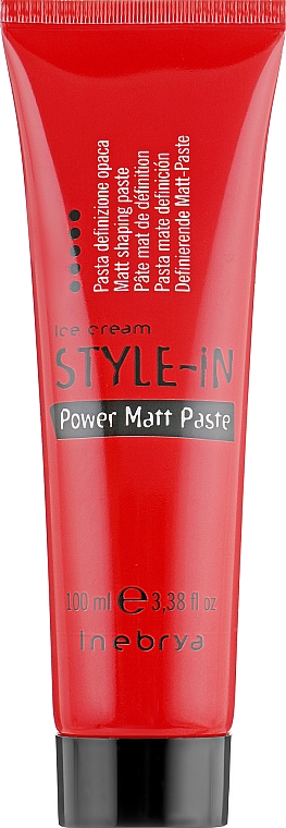 Definierende und mattierende Haarpaste - Inebrya Style-In Power Matt Paste — Bild N1