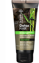 Intensiv regenerierende und entgiftende Haarspülung für erschöpftes Haar mit Bambuskohle - Dr. Sante Detox Hair — Bild N1