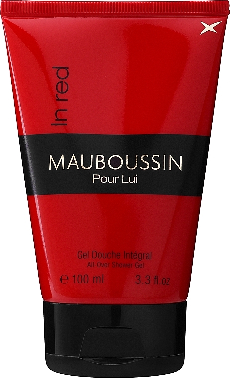 GESCHENK! Mauboussin Pour Lui In Red Shower Gel - Duschgel — Bild N1