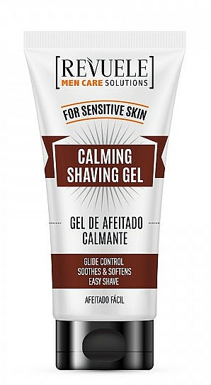 Beruhigendes Rasiergel für empfindliche Haut - Revuele Men Care Solutions Calming Shaving Gel — Bild N1