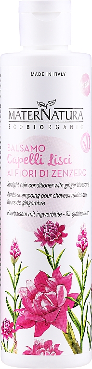 Glättende Haarspülung mit Ingwerblüte - MaterNatura Ginger Blossom Conditioner — Bild N1