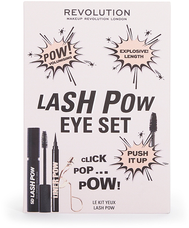 Makeup Revolution Lash Pow Eye Duo Gift Set - Make-up Set — Bild N2
