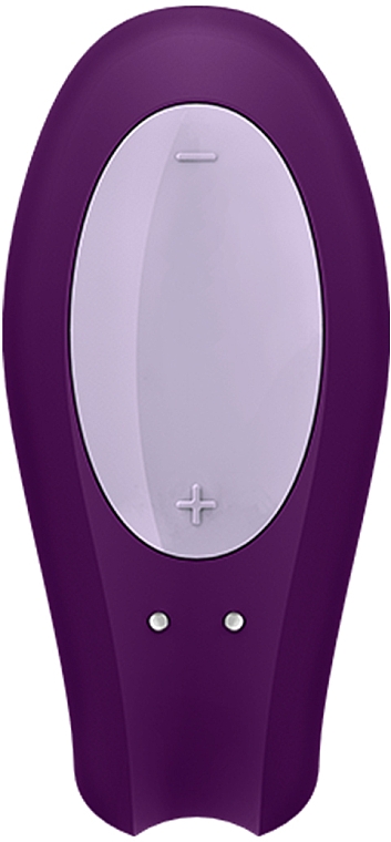 Paar-Vibrator violett - Satisfyer Double Joy Partner Vibrator Violet — Bild N2