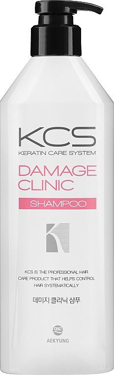 Regenerierendes und pflegendes Shampoo für strapaziertes Haar - KCS Demage Clinic Shampoo — Bild N1