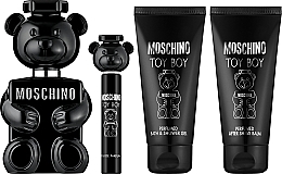 Moschino Toy Boy - Duftset (Eau de Parfum 100ml + Eau de Parfum 10ml + Duschgel 100ml + After Shave Lotion 100ml) — Bild N2