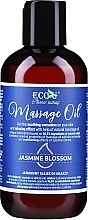 Düfte, Parfümerie und Kosmetik Massageöl mit Jasminextrakt - Eco U Jasmine Blossom Massage Oil