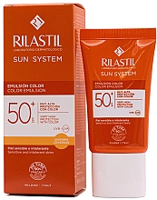 Düfte, Parfümerie und Kosmetik Gesichtsemulsion - Rilastil Sun System Colour Emulsion SPF50+