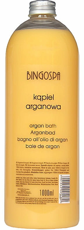 Badeschaum mit Arganöl - BingoSpa Bath Aargan — Bild N1