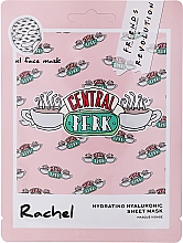 Feuchtigkeitsspendende Tuchmaske für das Gesicht mit Hyaluronsäure - Makeup Revolution X Friends Rachel Hyaluronic Sheet Mask — Bild N1