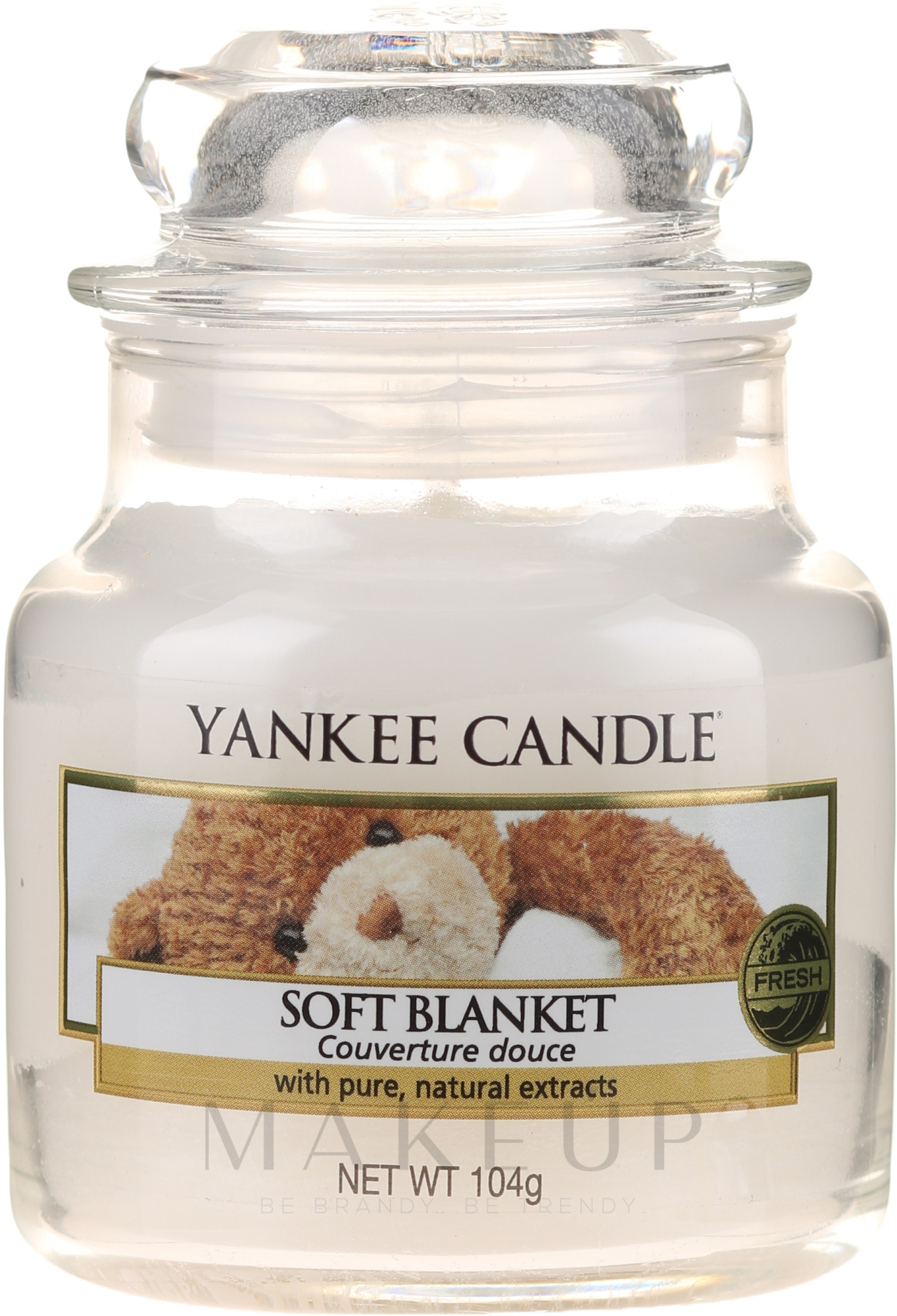 Duftkerze im Glas Soft Blanket - Yankee Candle Soft Blanket Jar — Bild 104 g