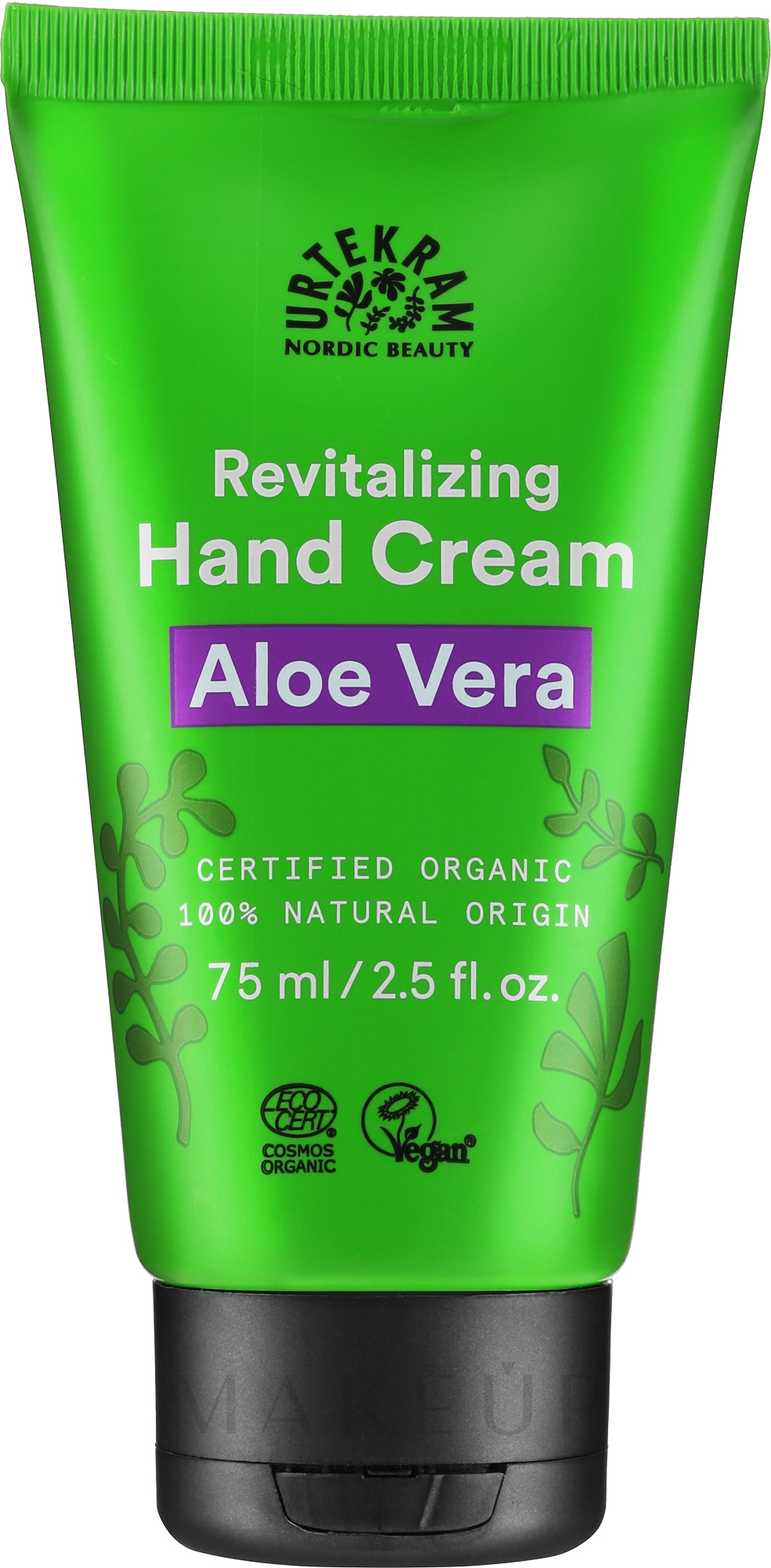 Feuchtigkeitsspendende Handcreme mit Aloe Vera - Urtekram Hand Cream Aloe Vera — Bild 75 ml