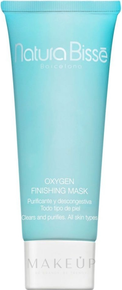 Revitalisierende Sauerstoff-Gelmaske für das Gesicht - Natura Bisse Oxygen Finishing Mask — Bild 75 ml