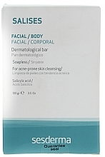 Dermatologische Seife für Körper und Gesicht - SesDerma Laboratories Salises Dermatological Soap Bar — Bild N1