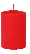 Düfte, Parfümerie und Kosmetik Dekorative Kerze rot 7x10 cm - Artman Classic