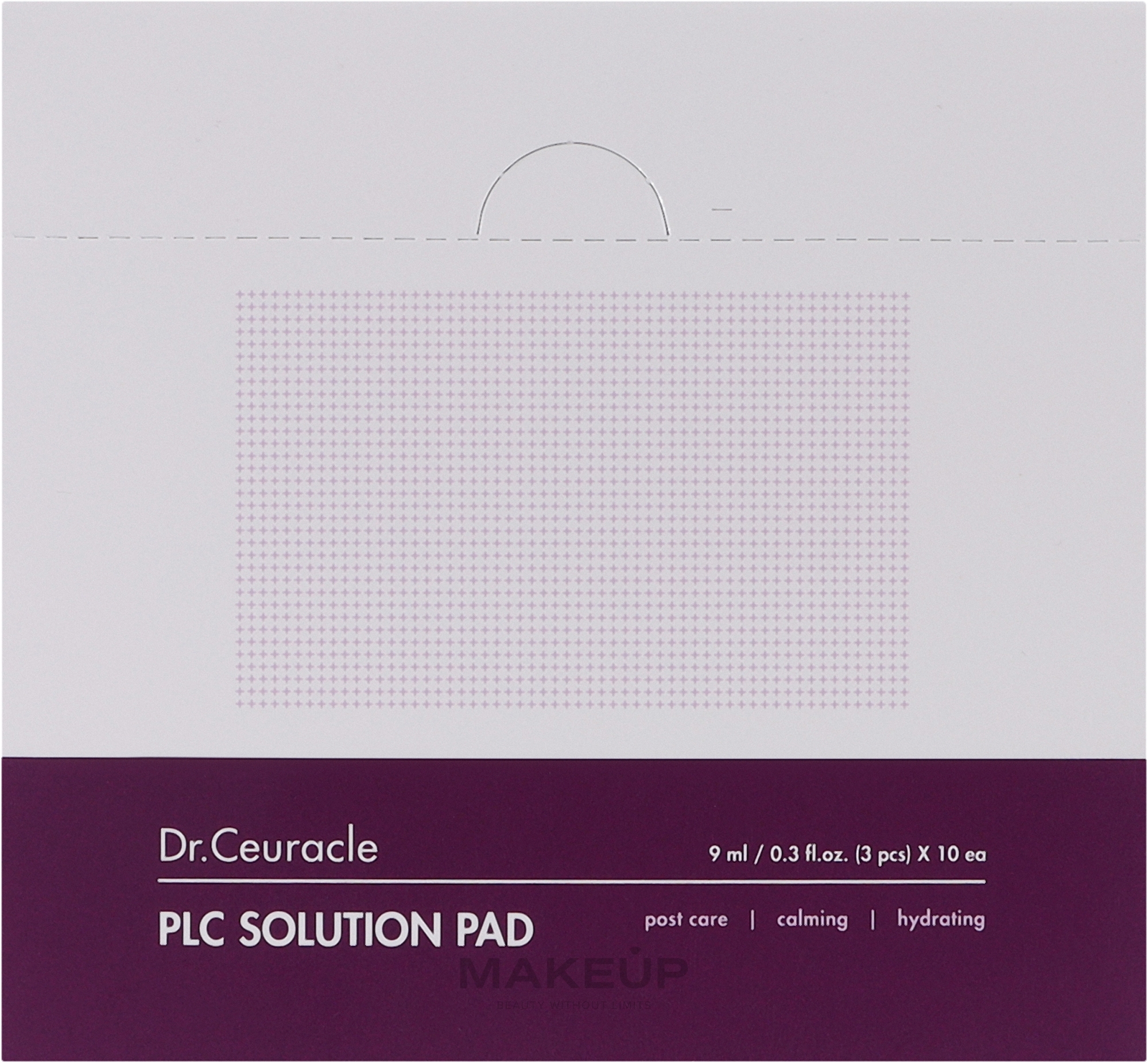 Feuchtigkeitsspendende Gesichtspads - Dr. Ceuracle PLC Solution Pad — Bild 10 x 9 ml