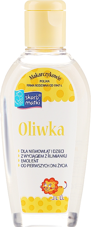 Weichmachendes Körperöl für Kinder und Babys mit Kamillenextrakt - Skarb Matki Olive For Babies — Bild N1