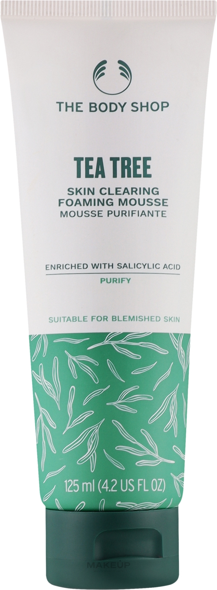 Reinigungsschaum - The Body Shop Tea Tree Skin Clearing Foaming Mousse — Bild 125 ml