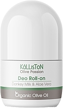 Düfte, Parfümerie und Kosmetik Deo Roll-on mit Eselsmilch und Aloe - Kalliston Deo Roll-On Donkey Milk And Aloe Vera