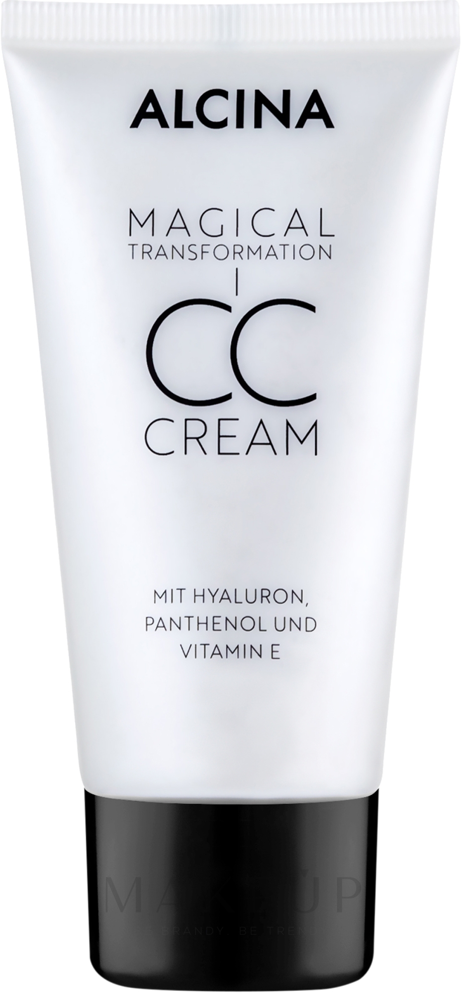 CC Gesichtscreme mit Hyaluron, Panthenol und Vitamin E - Alcina Magical Transformation CC Cream — Bild 50 ml