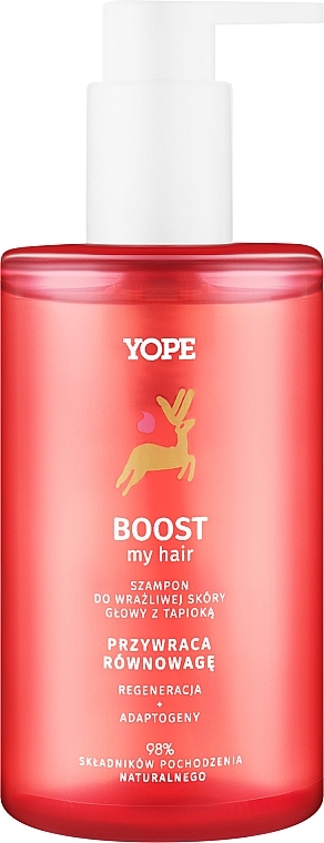 Shampoo für empfindliche Kopfhaut - Yope Boost — Bild N1