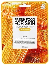 Düfte, Parfümerie und Kosmetik Festigende und nährende Tuchmaske mit Honig - Superfood For Skin Facial Sheet Mask Honey Strenghtening