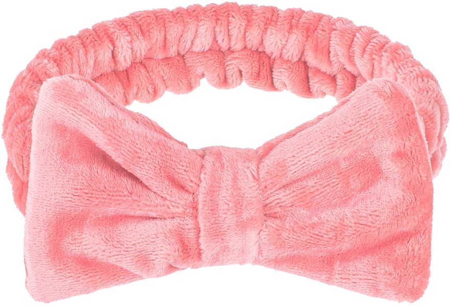 Kosmetisches Haarband Wow Bow Koralle - Makeup Coral Hair Band
