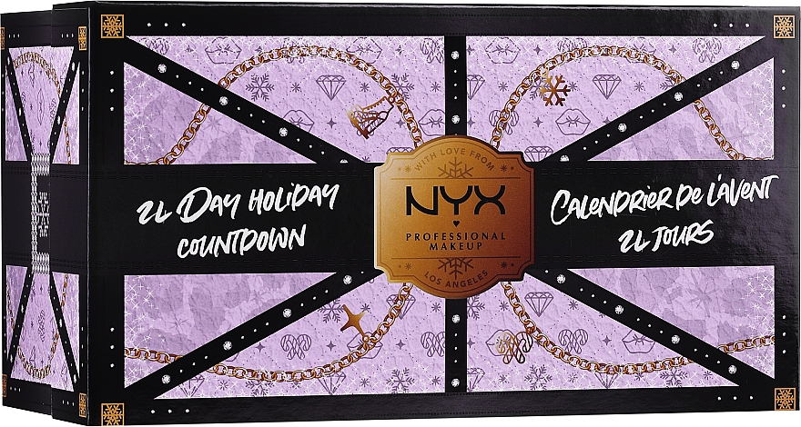 Adventskalender-Set - NYX Professional Makeup Advent Calendar 24 Day Holiday Countdown  — Bild N1