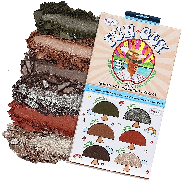 Lidschatten-Palette - TheBalm Fun Guy Eyeshadow Palette — Bild N5