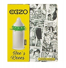 Kondom mit Stacheln Bees Knees - Egzo — Bild N2