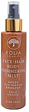 Aufhellendes Spray für Gesicht, Haare und Körper - Eolia Face, Hair & Body Shimmering Mist Gold Orchid — Bild N1