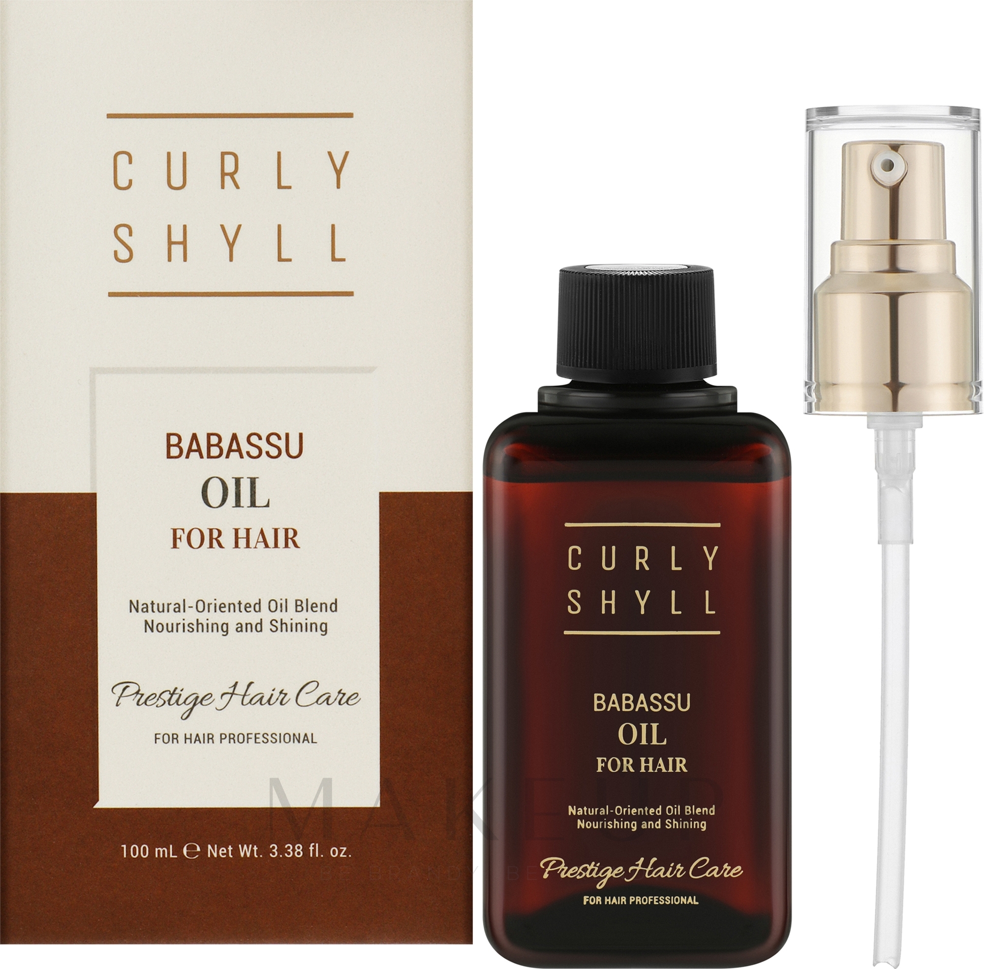 Babasu-Öl für die Haare - Curly Shyll Babassu Oil  — Bild 100 ml