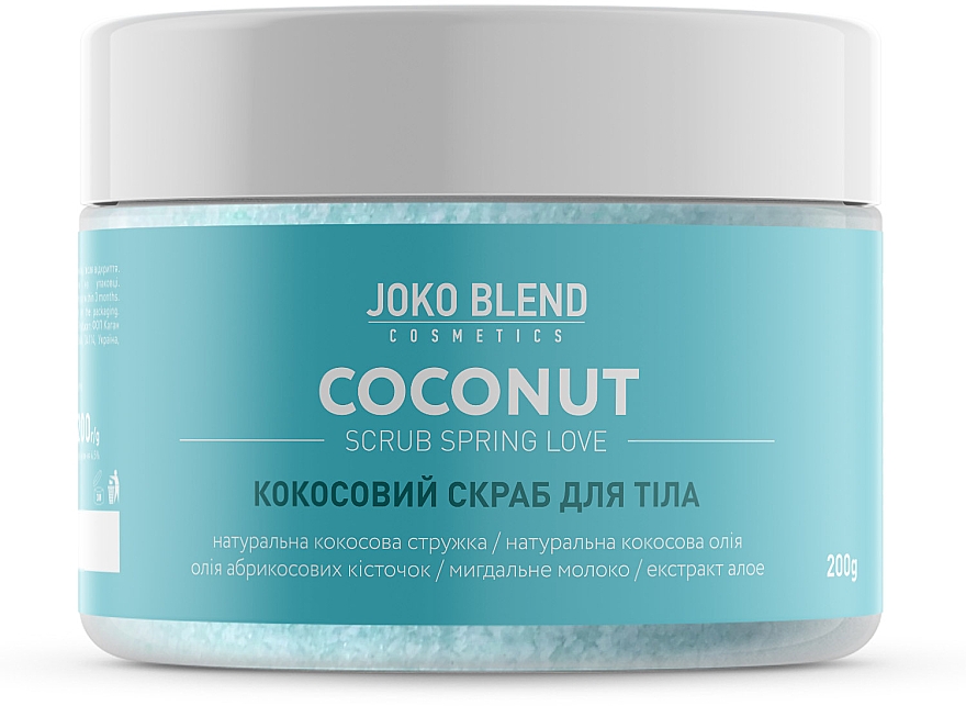 Körperpeeling mit Kokosnuss - Joko Blend Spring Love Coconut Scrub — Bild N1