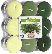 Teekerzen Fichte 18 St. - Bispol Fir Tree Scented Candles — Bild N1