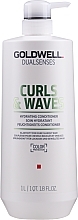 Feuchtigkeitsspendende Haarspülung für lockiges und welliges Haar - Goldwell Dualsenses Curls & Waves Conditioner — Bild N3