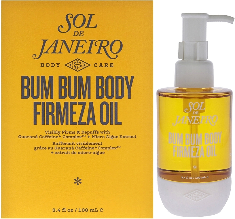 Straffendes Körperöl - Sol de Janeiro Bum Bum Firmeza Firming & Debloating — Bild N1