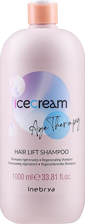 Regenerierendes Haarshampoo mit Kollagen - Inebrya Ice Cream Age Therapy Hair Lift Shampoo — Foto N3