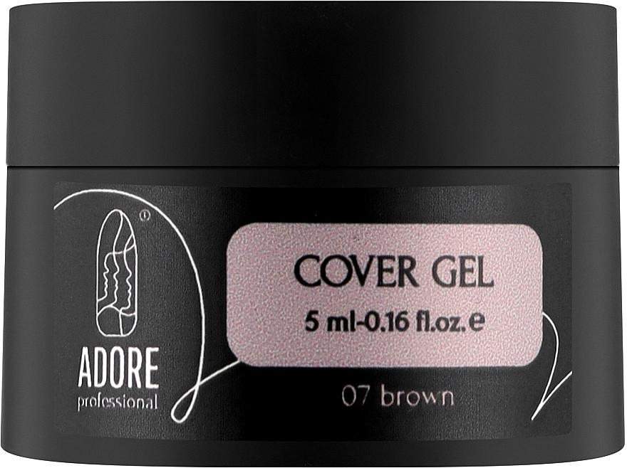 Camouflage-Nagelgel - Adore Professional Cover Gel — Bild N1