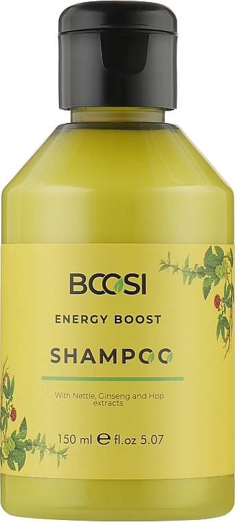 Energiespendendes Shampoo mit Ginseng-, Brennnessel- und Hopfenextrakt - Kleral System Bcosi Energy Boost Shampoo — Bild N1