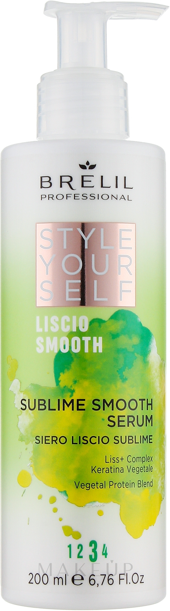 Glättendes Haarserum - Brelil Style Yourself Smooth Sublime Smooth Serum  — Bild 200 ml
