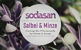 Düfte, Parfümerie und Kosmetik Bio-Seife mit Salbei und Minze für das Gesicht - Sodasan