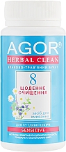 Düfte, Parfümerie und Kosmetik Tägliche Gesichtsbehandlung für spröde Haut - Agor Herbal Clean Sensitive