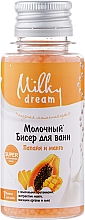 Düfte, Parfümerie und Kosmetik Badeperlen Papaya und Mango - Milky Dream